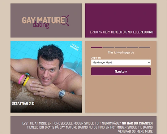 Gay Mature Dating Logo